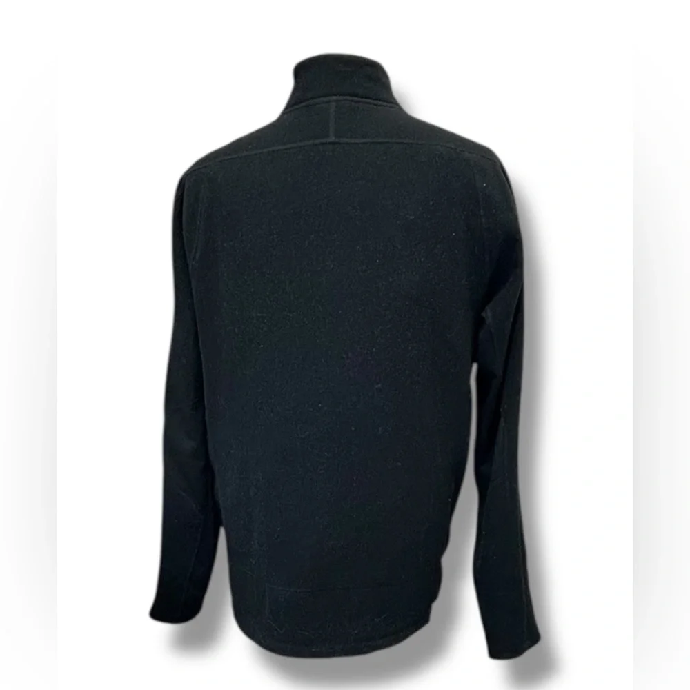The North Face Mens Jacket Full Zip Stealth Byron Performance Fleece Black M